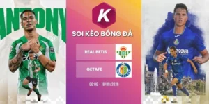 Tỷ lệ kèo Real Betis vs Getafe - La Liga, 18/09/2026